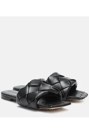 Bottega Veneta Pantoletten Lido aus Leder