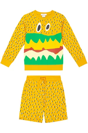 Stella McCartney Set aus Sweatshirt und Shorts