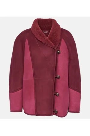 Marant Etoile Jacke Abeni aus Veloursleder