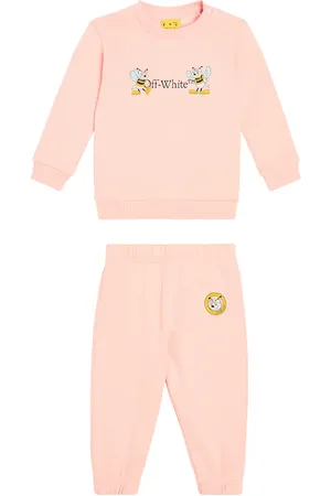 OFF-WHITE Baby Set aus Sweatshirt und Jogginghose