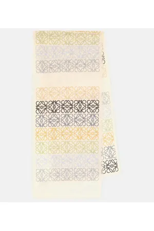 Loewe Schal Anagram aus Wolle, Seide und Kaschmir