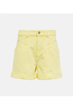 Isabel Marant High-Rise Shorts Vetanio aus Denim