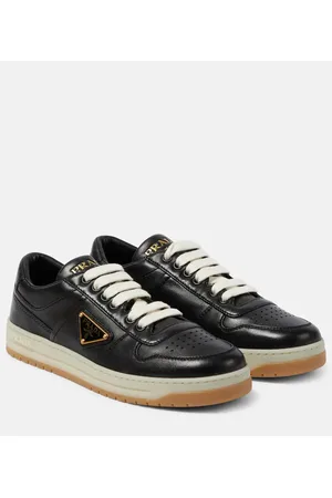 Prada Sneakers Downtown aus Leder