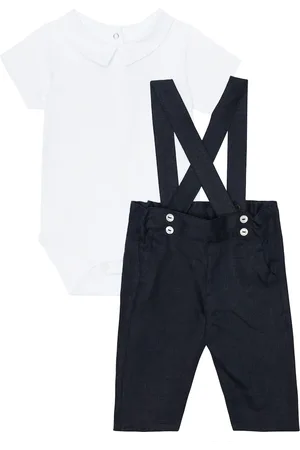 Tartine Et Chocolat Baby Set aus Body und Latzhose