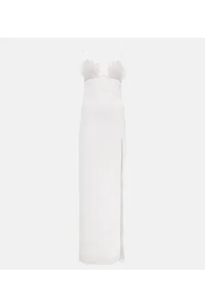 Nensi Dojaka Bridal Robe aus Crêpe