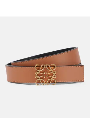 Loewe Wendbarer Gürtel Anagram aus Leder