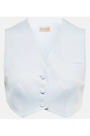 AYA MUSE Cropped-Weste Auri