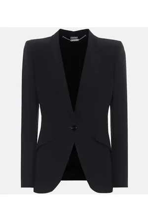 Alexander McQueen Blazer aus Crêpe