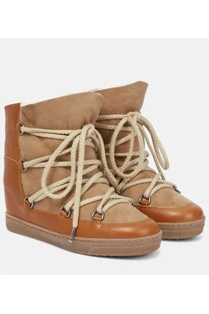 Isabel Marant Schneestiefel Nowles aus Leder