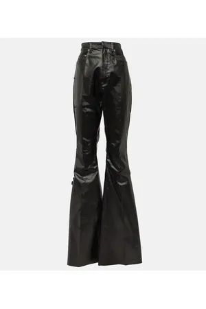 Rick Owens High-Rise Bootcut Jeans Bolan