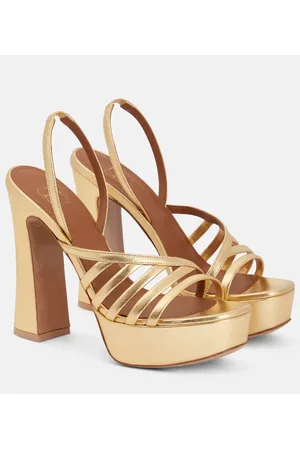 MALONE SOULIERS Plateausandalen Amaya 125 aus Leder