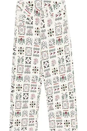 Kenzo Bedruckte Hose aus Baumwolle