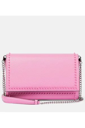 Christian Louboutin Clutch Paloma aus Leder