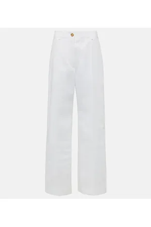 Patou Weite High-Rise-Hose aus Baumwolle