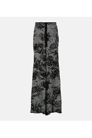 Alaïa Alaïa Maxirock aus Mesh