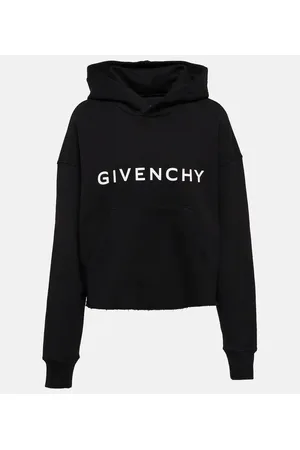 Givenchy Cropped-Hoodie aus Baumwolle