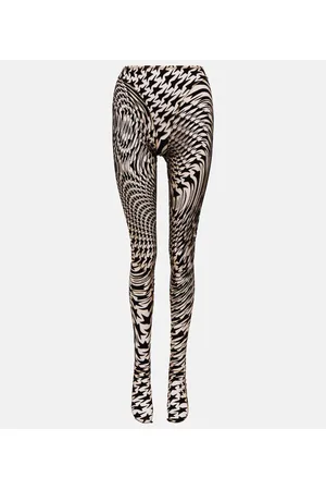 MUGLER Bedruckte Strumpfhose