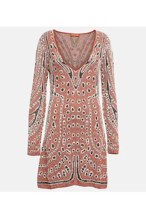 Altuzarra Minikleid Leone aus Jacquard-Strick