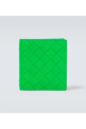 Bottega Veneta Kartenetui Intrecciato aus Leder