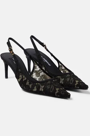 Dolce & Gabbana Slingback-Pumps aus Spitze