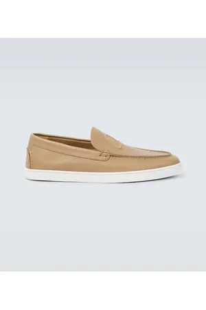 Christian Louboutin Slip-Ons Varsiboat aus Leder