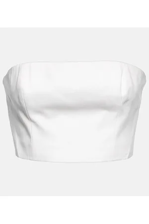Staud Bridal Bustier-Top Nyla