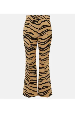 Stella McCartney Schlaghose aus einem Wollgemisch