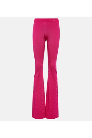 VERSACE High-Rise-Schlaghose La Greca