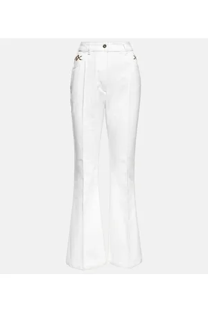 Patou Verzierte High-Rise Flared Jeans