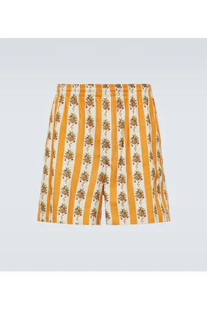 BODE Shorts Fruit Bowl aus einem Leinengemisch