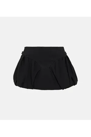 MUGLER Minirock aus Crêpe