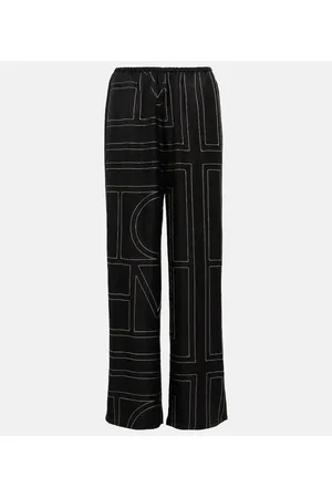 Totême Weite Hose aus Seide