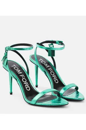 Tom Ford Sandalen Padlock aus Leder