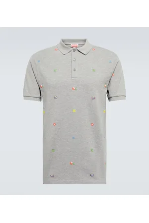 Kenzo Besticktes Polohemd Pixels