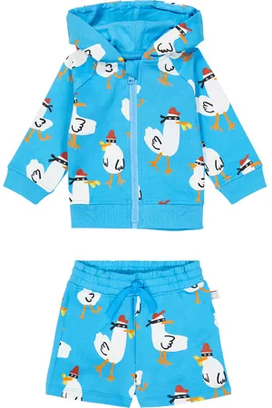 Stella McCartney Baby Set aus Kapuzenjacke und Shorts
