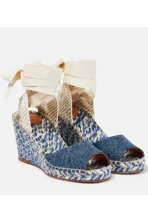 Chloé Chloé Espadrille-Sandalen Piia aus Denim