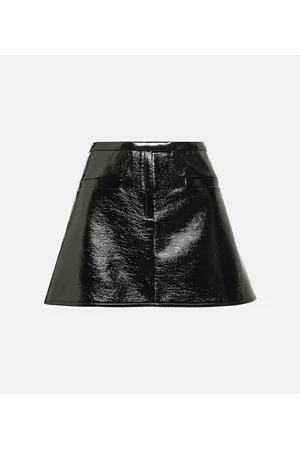 Courrèges Courrèges Minirock aus Vinyl