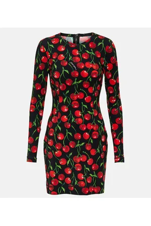 Dolce & Gabbana Bedrucktes Minikleid