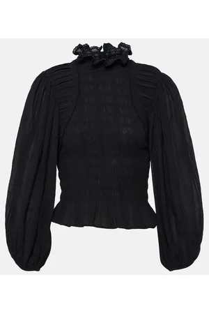 Marant Etoile Bluse Idris aus einem Baumwollgemisch