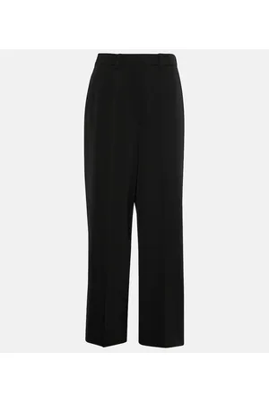 Stella McCartney Gerade Hose aus einem Wollgemisch