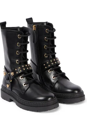 VERSACE Schnürstiefel Medusa aus Leder