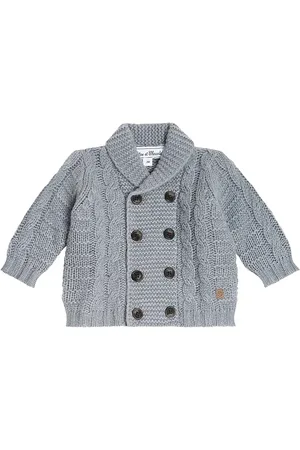 Tartine Et Chocolat Baby Cardigan aus Wolle