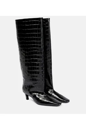 Totême Stiefel Wide Shaft aus Leder