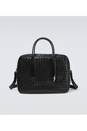 Bottega Veneta Weekender Getaway aus Leder