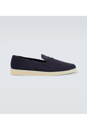 Prada Slip-Ons aus Veloursleder