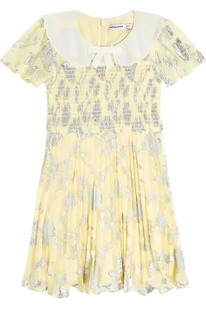 Self-Portrait Kleid aus Jacquard-Chiffon