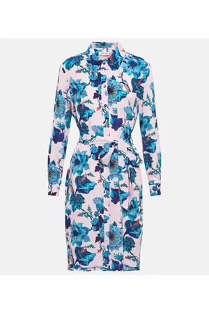 Diane von Furstenberg Bedrucktes Hemdblusenkleid Prita