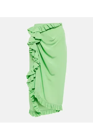 DRIES VAN NOTEN Midirock aus Crêpe