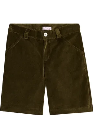 La Coqueta Shorts Lucas aus Baumwollsamt