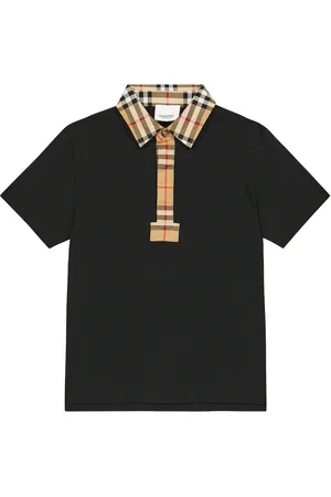 Burberry Polohemd Burberry Check aus Baumwolle